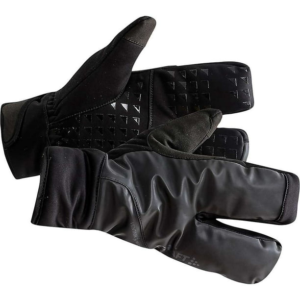 Full Finger X-Large Craft Siberian Glow Gloves Silver/Black